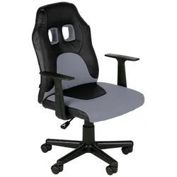 CLP Kinder Gaming Bürostuhl Fun schwarz/grau