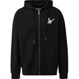 QS Sweatjacke schwarz XXL