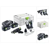 Festool DURADRIVE DWC 18-4500 Basic Akku Bauschrauber 18 V 14 Nm Brushless + 2x Akku 5,0 Ah + Ladegerät + Systainer