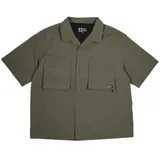 Salty Crew Fishcamp Kurzarmhemd kariert Dusty Olive XL