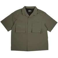 Salty Crew Fishcamp Kurzarmhemd kariert Dusty Olive XL