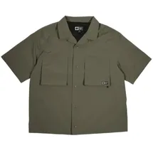 Salty Crew Fishcamp Kurzarmhemd kariert Dusty Olive XL