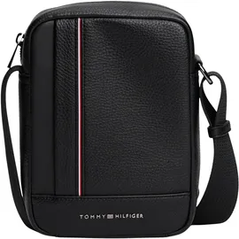 Tommy Hilfiger Central Mini Reporter Umhängetasche Kunstleder Black