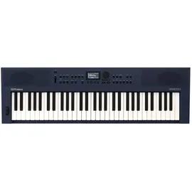 Roland GO:KEYS 3 Music Creation Keyboard | 61 Tasten | ZEN-Core Engine mit über 1000 internen Sounds | Integrierte Stereolautsprecher | Bluetooth Audio/MIDI für Musikstreaming – Midnight Blue