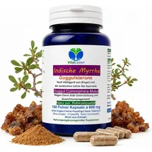 Vitalleben Guggul Indische Myrrhe Ayurveda Guggulsterone Kapseln 180 St.