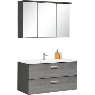 WELLTIME »Ravenna« 2 Stk. tlg., grau