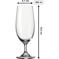 LUXENTU Biertulpe Pilsglas mit Gravur Gläser