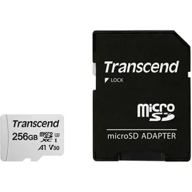 Transcend USD300S microSDXC UHS-I U3 V30 + SD-Adapter 256 GB