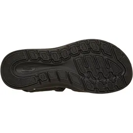 SKECHERS Women's Arch Fit 2.0 Sandal Feelin' Bright Flat, Black, 38 EU