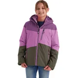 KILLTEC Mädchen Funktionsjacke mit Kapuze und Schneefang/Outdoorjacke ist wasserdicht KOW 170 GRLS JCKT, dunkelorchidee, 176,