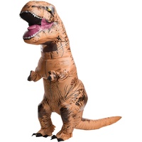 Rubie's offizielles Jurassic World T-Rex Dinosaurier aufblasbares Kostüm für Erwachsene (Einheitsgröße)