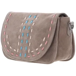 FredsBruder Umhängetasche Life Is A Flapbag Smooth Taupe