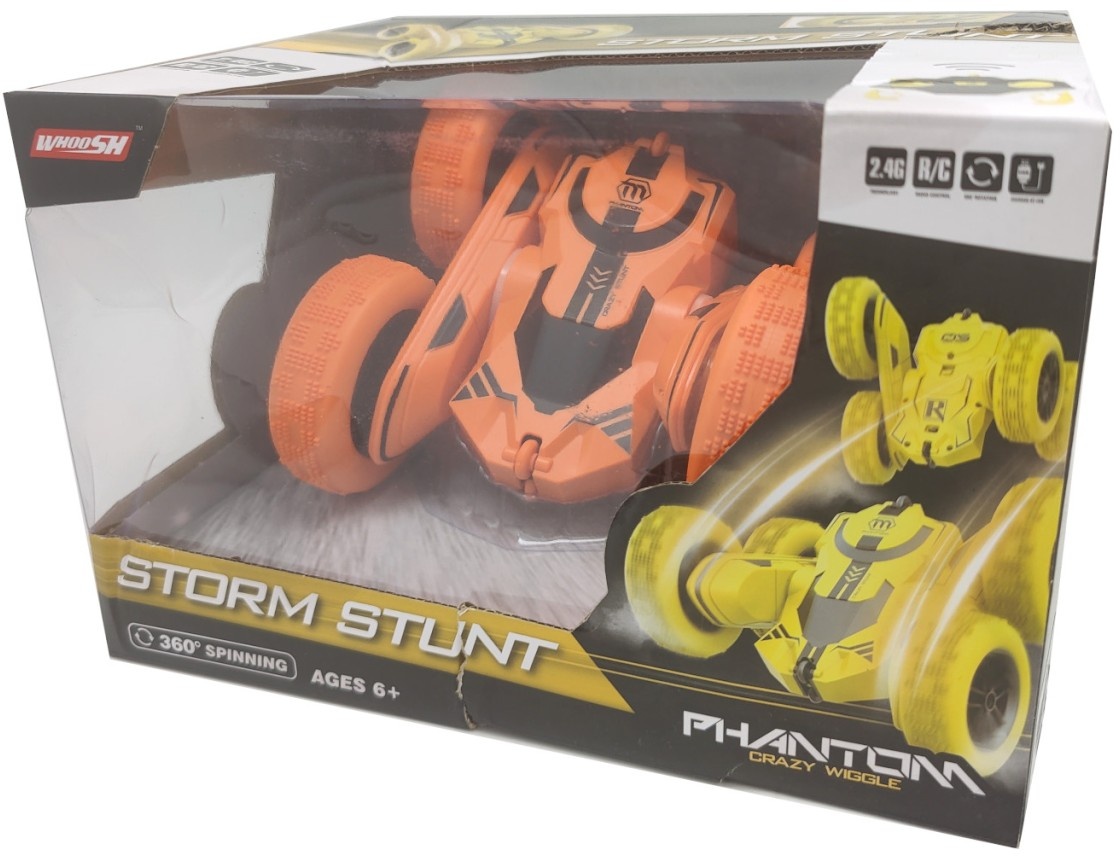 Phantom Wiggle Storm Stunt ferngesteuertes RC Auto 360° orange Kinderspielzeug