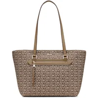 DKNY Women's Bryant Ave Md Tote Bag, Chino/Shitake