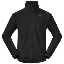 Bergans Hareid Fleece Jacke Schwarz XL