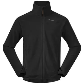 Bergans Hareid Fleece Jacke Schwarz XL