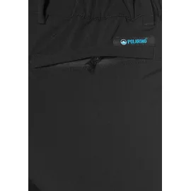 POLARINO Funktionshose POLARINO, Damen, Gr. 36, N-Gr, schwarz, Obermaterial: 92% Polyamid, 8% Elasthan, unifarben, schmal lang, Hosen Funktionshose, mit Reißverschlusstaschen