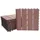Mendler WPC Bodenfliese Rhone braun 30 x 30 cm 11 St.