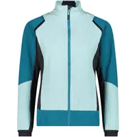 CMP Woman Jacket Hybrid With Detachable Sleeves acqua (E309)