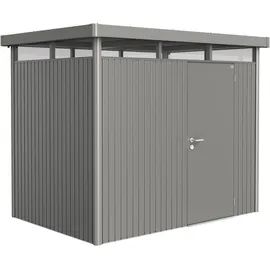 Biohort HighLine H2 2,75 x 1,95 m quarzgrau-metallic Einzeltür