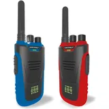 KIDYWOLF Walkie-Talkies mit Taschenlampe blau/rot