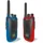 KIDYWOLF Walkie-Talkies mit Taschenlampe blau/rot