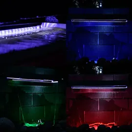 Köhko LED-Beleuchtung Leiste 120 cm wasserdicht für Wasserfall Alberta (15-150 cm)