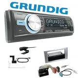 Autoradio Grundig für Ford Focus II silber Bluetooth DAB+ USB AUX