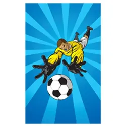 Fußball Mini-Notizblock