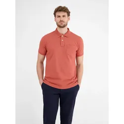 Poloshirt in weicher Piquéqualität - Earth Red - XL