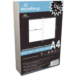 MediaRange Einleger für 11mm Bluray-Hüllen, matt beschichtet, 50 Stück (MRINK123)