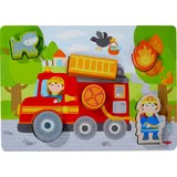 HABA Holzpuzzle Feuerwehrauto