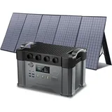 Allpowers - S2000 Pro Tragbares Powerstation mit 400W Faltbares Solarpanel, 1451Wh 2400W (4000W Spitzenwert) Power Station akku Solargenerator