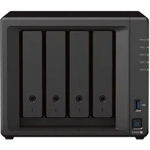 Synology DS923+ 4-Bay Diskstation NAS (AMD RyzenTM 4 Threads R1600 Dual-Core 4GB Ram 2xRJ-45 1GbE LAN-Port) 16TB Bundle mit 4X 4TB Seagate IronWolf