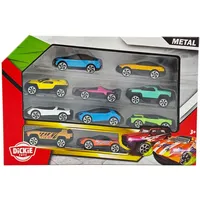 DICKIE Toys Die-cast Vehicles 10 Pack Fertigmodell PKW Modell