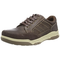 Hush Puppies Herren Finley Wanderschuh, Coffee, 44.5 EU