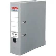 Herlitz Ordner maX.file protect A4 8cm grau