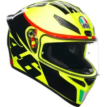 AGV K1 S Grazie Vale Integralhelm - Yellow / Black - M