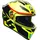 AGV K1 S Grazie Vale Integralhelm - Yellow / Black - M