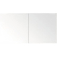 Spiegelschrank Sanox Frozen 120 x 13 x 65 cm schwarzeiche 2-türig