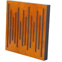 Bluetone Acoustic WaveFuser Wood - Akustikplatten aus Naturholz - Akustikpaneele - akustikschaumstoff 50x50cm (Kirsche)