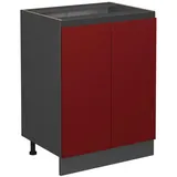 Vicco Unterschrank R-Line 60 x 46 x 81,5 cm Rot