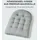 Homescapes Hängesessel Kissen 80 x 120 x 12 cm grau 1 St.