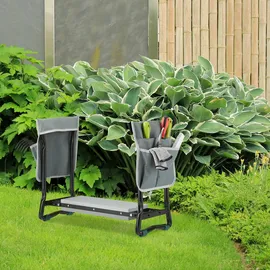 Relaxdays Kniebank für den Garten