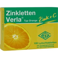 VERLA  Zinkletten Verla Orange Lutschtabletten 100 St.
