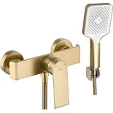 REA Hass Brush Duscharmatur für 1 Verbraucher Gold B6403