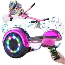 Hoverboard und Hoverkart Gyropod 6.5 Zoll RCB-WJ1 rosa|rosa 40-66 cm