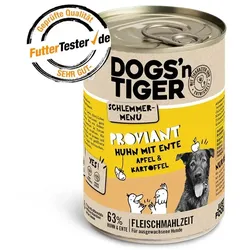 Dogs'n Tiger Hund 6 x 400g Dogs'n Tiger Proviant Dog Sparpaket Sparpaket 24xx400g