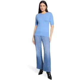Betty Barclay Basic-Pullover Kurzarm Blau 36