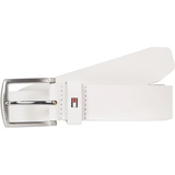 Tommy Hilfiger New Denton 3.5 Cm Gürtel Optic White 110 cm